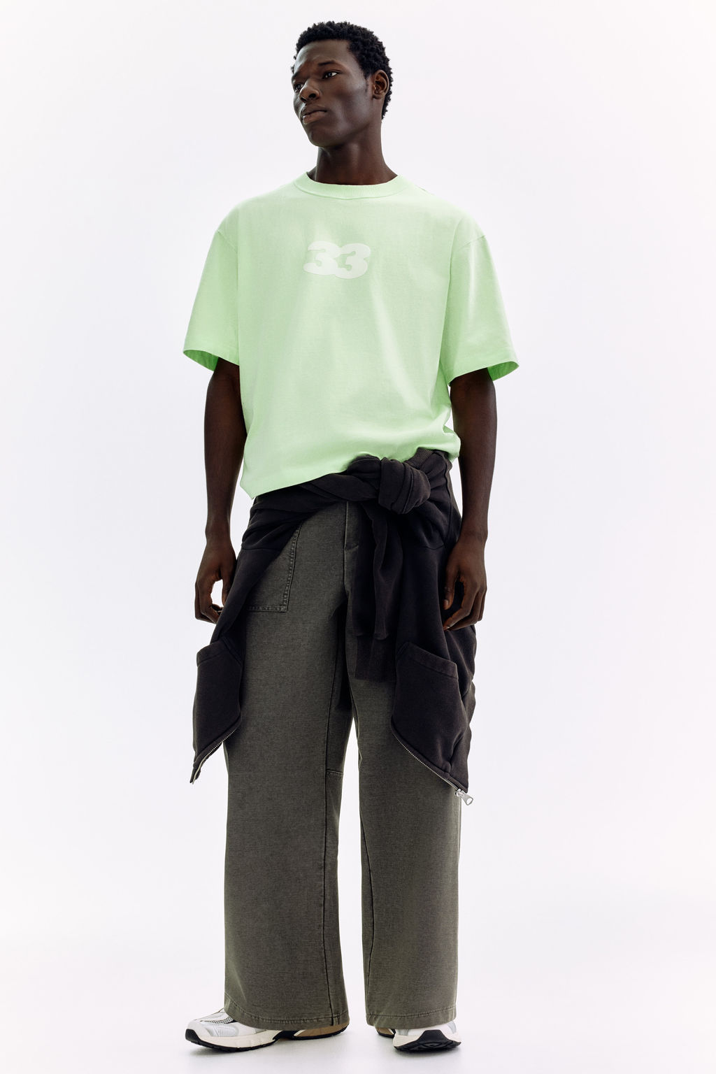 Camiseta estampada Loose Fit - H&m фото 4