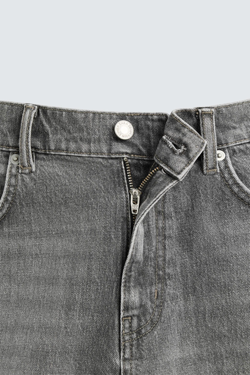REGULAR FIT DENIM BERMUDA SHORTS - Zara фото 19