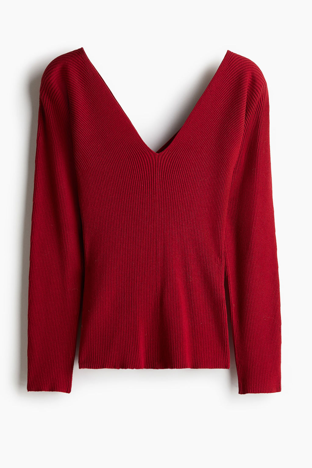 Top en punto de canale con escote en V - H&m фото 6