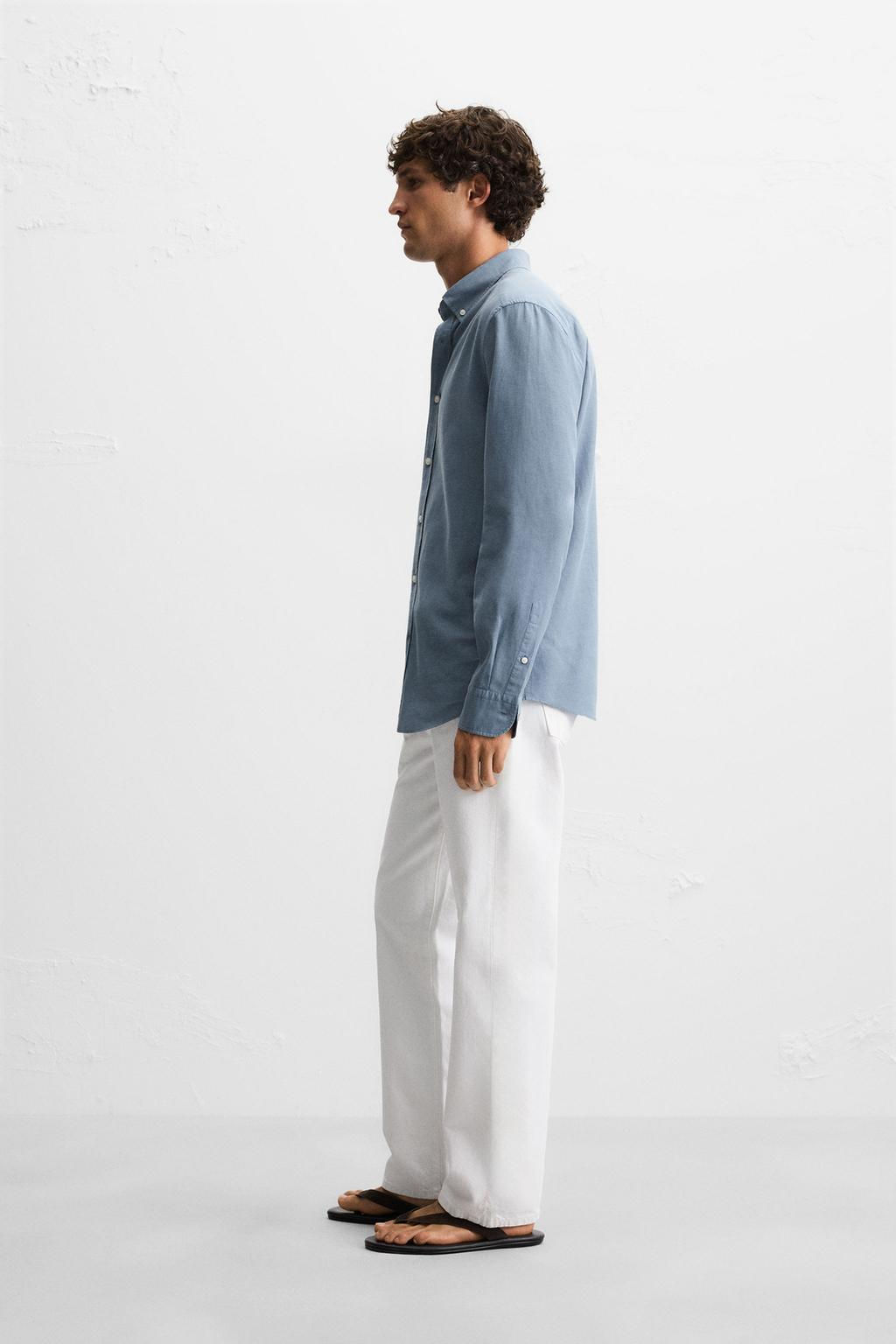 REGULAR FIT SHIRT - Zara фото 5