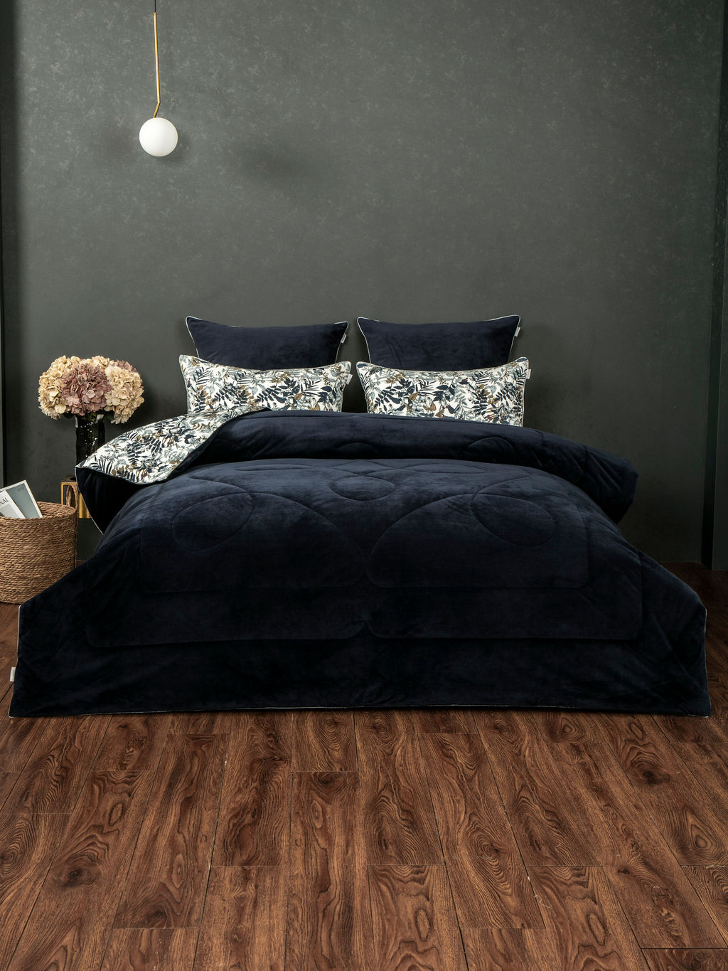 Беверли (индиго жемчуг) АВС Cotton комплект - Kazanov.a. фото 3