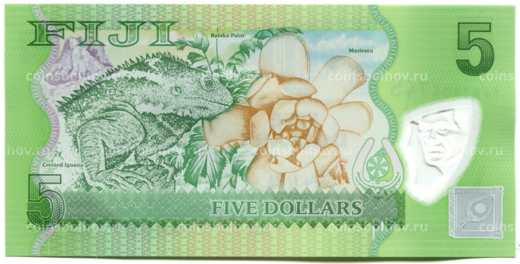5 долларов 2022 года Фиджи