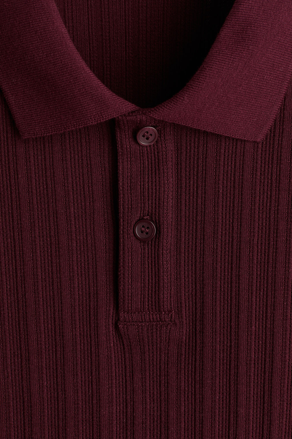 Polo en punto con textura Slim Fit - H&m фото 12