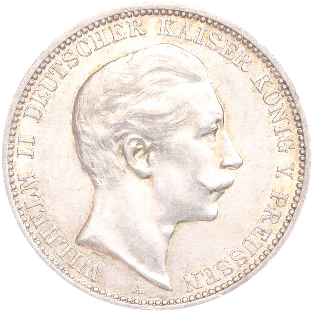 3 марки 1911 года A Германия (Пруссия)