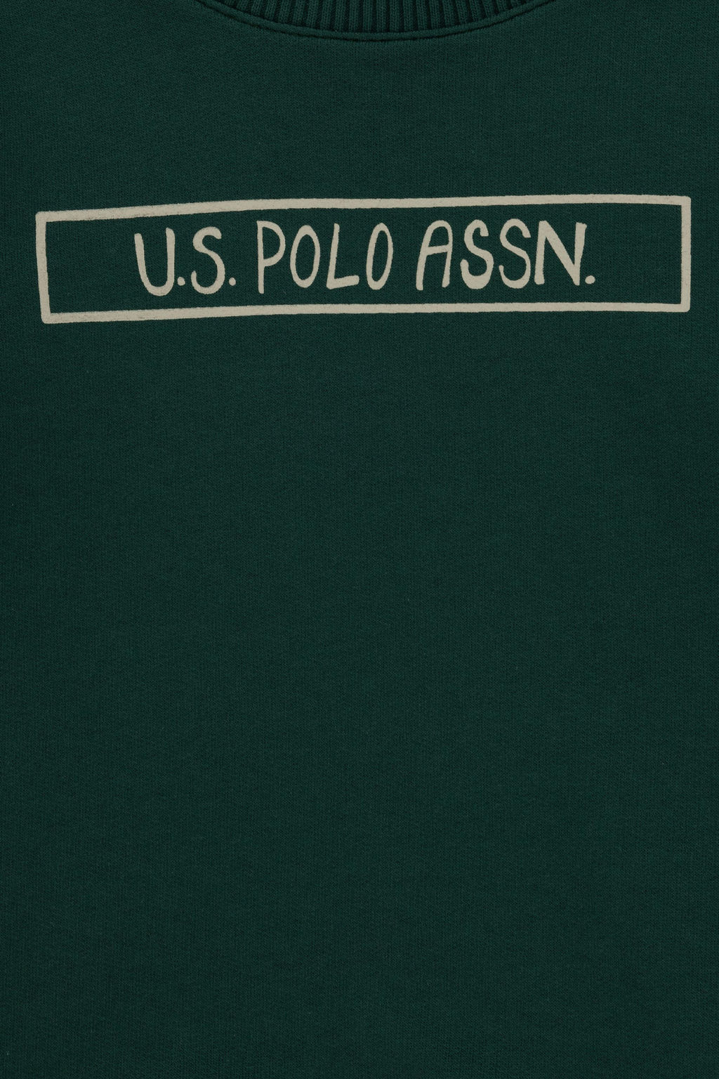 Свитшот для мальчика U.S. Polo Assn темно-зеленый фото 13