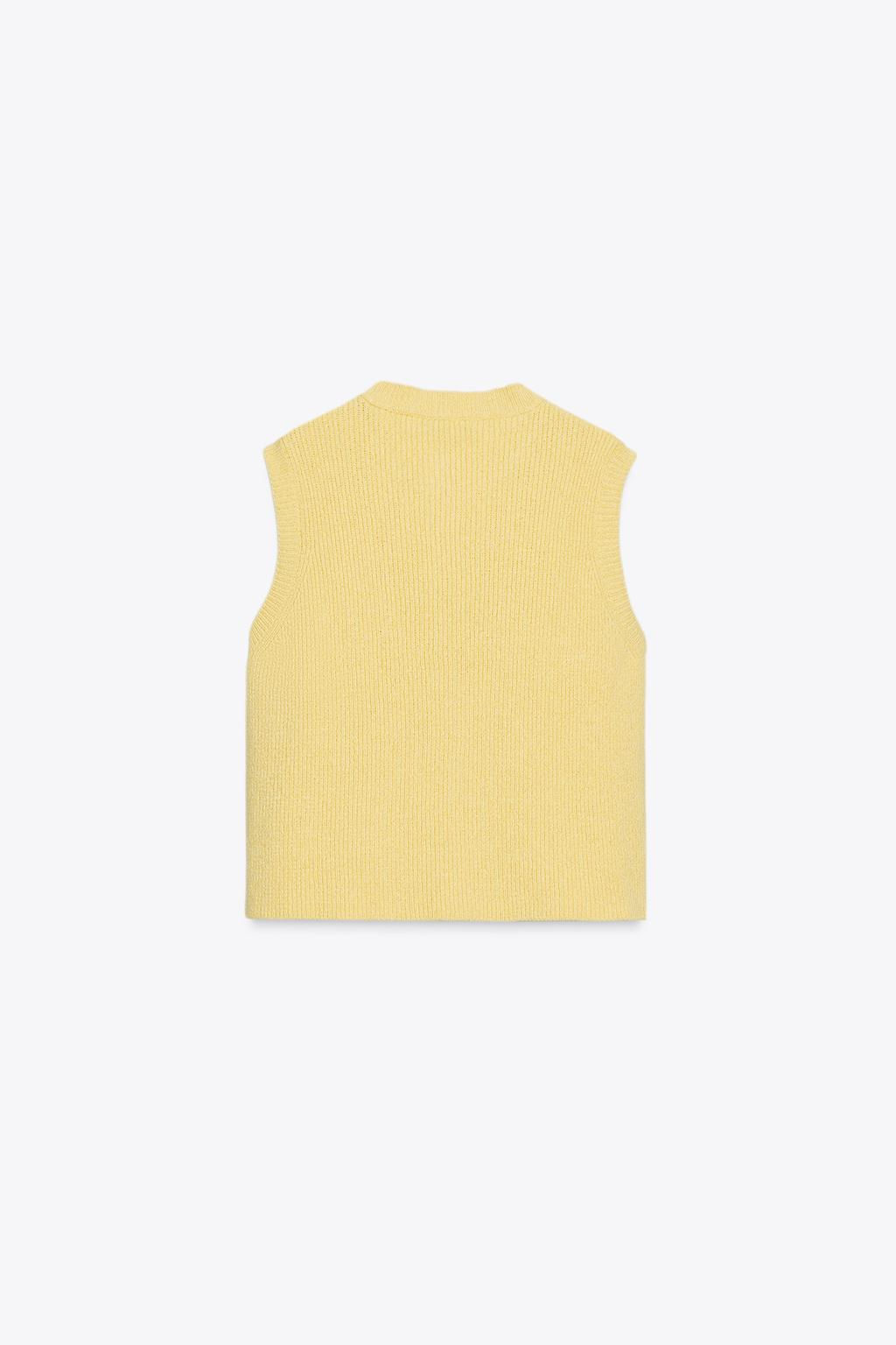 PLAIN KNIT TOP - Zara фото 5