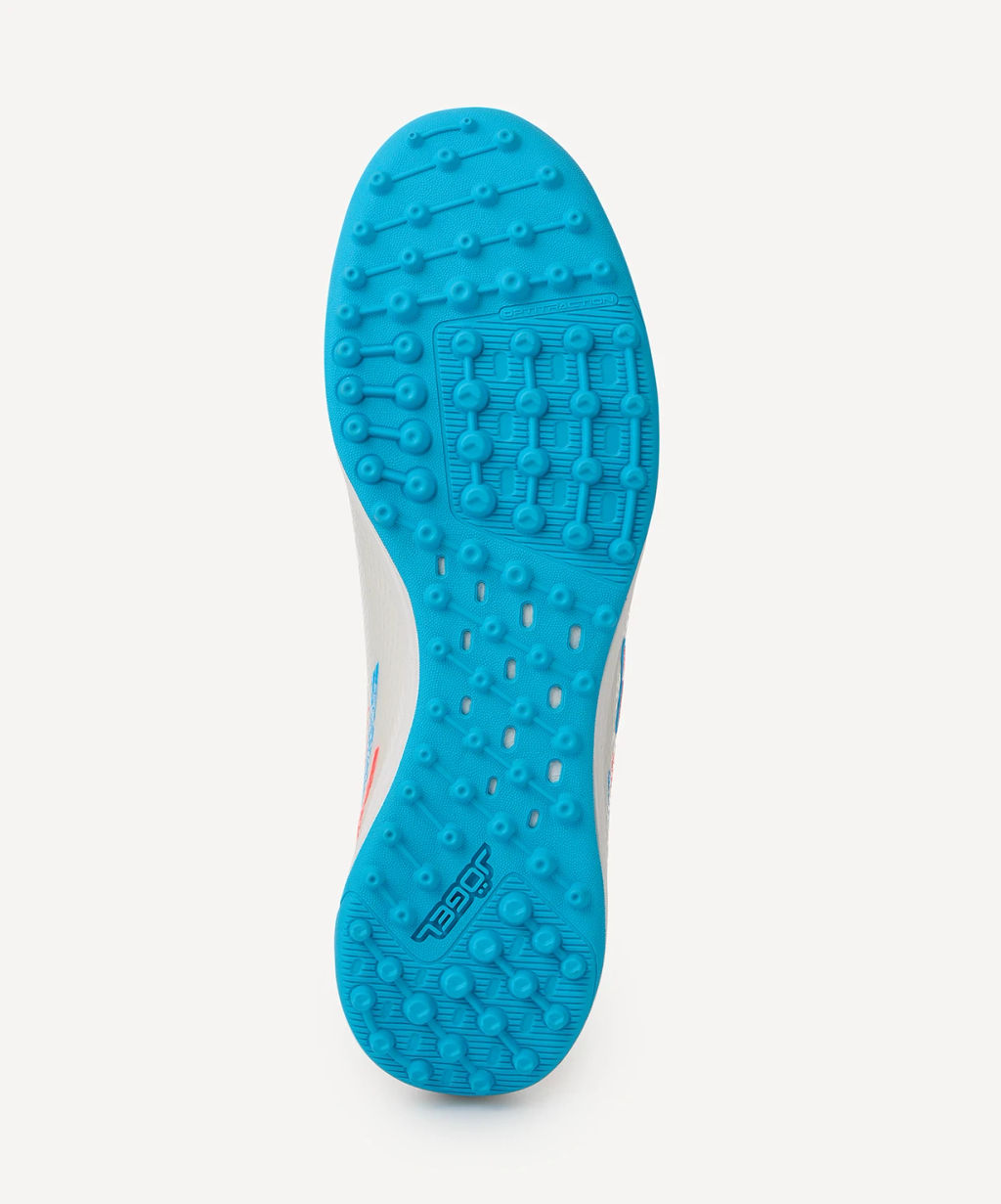 Бутсы многошиповые JOGEL Evofly TF PRO White/blue  фото 5