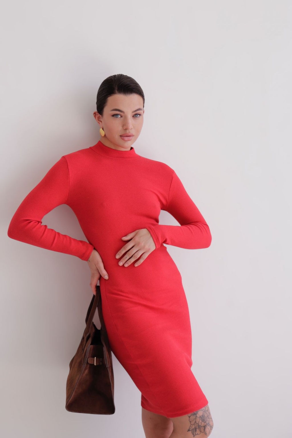 Martichelli Платье красное фото 8