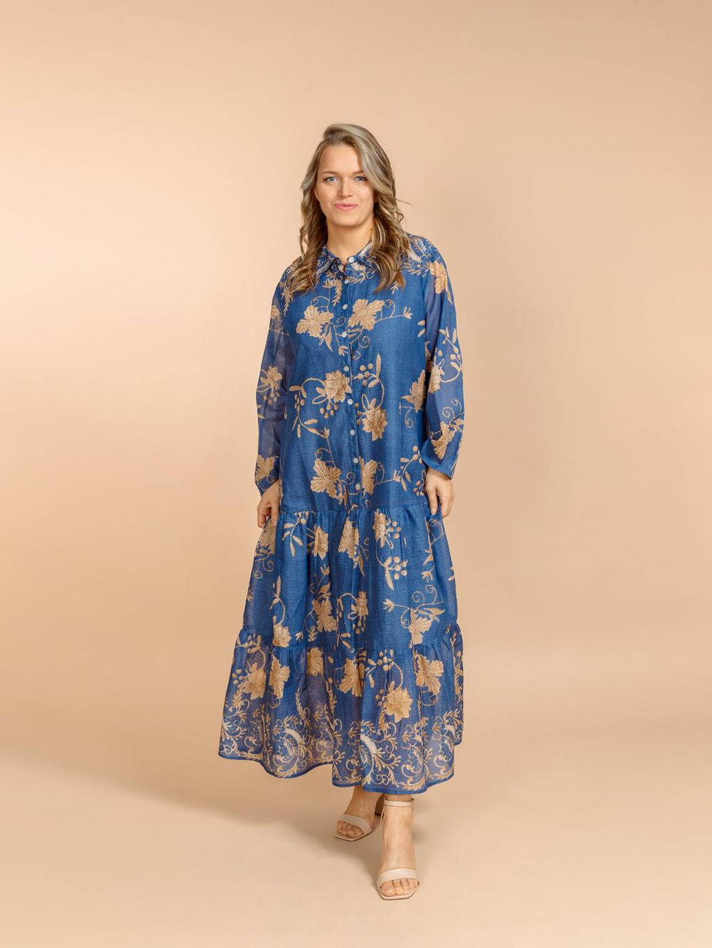 Платье (хлопок) №25-605-2 (Лето-2025) - Ганг фото 3