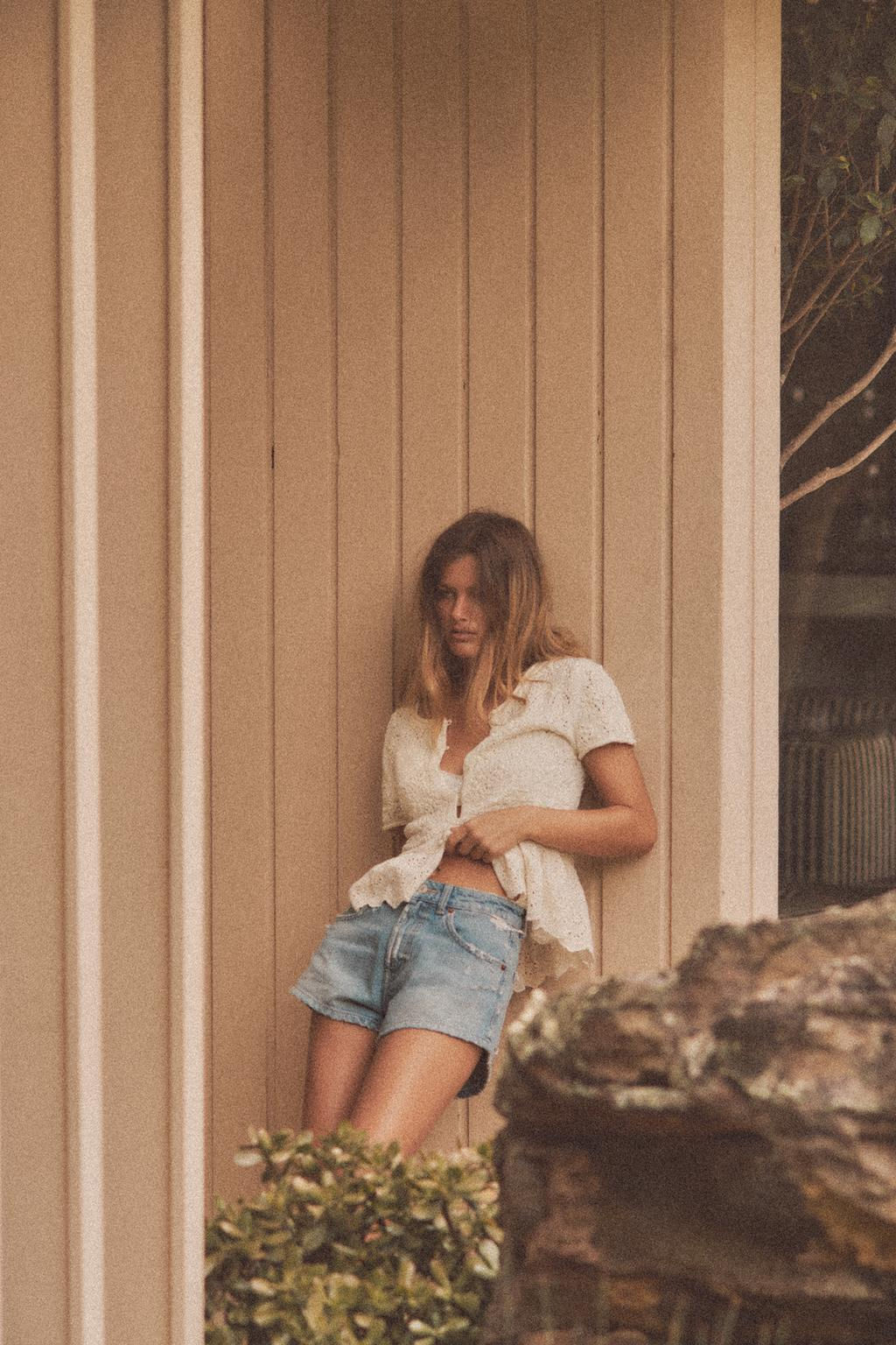 ROMANTIC KNIT TOP WITH TRIMS - Zara фото 2