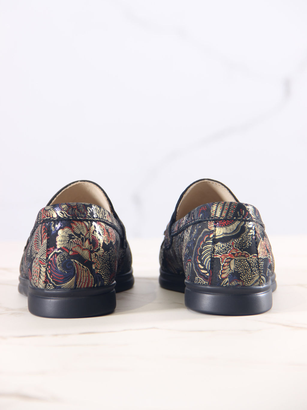 Лоферы 170.2614bl.Черный феникс