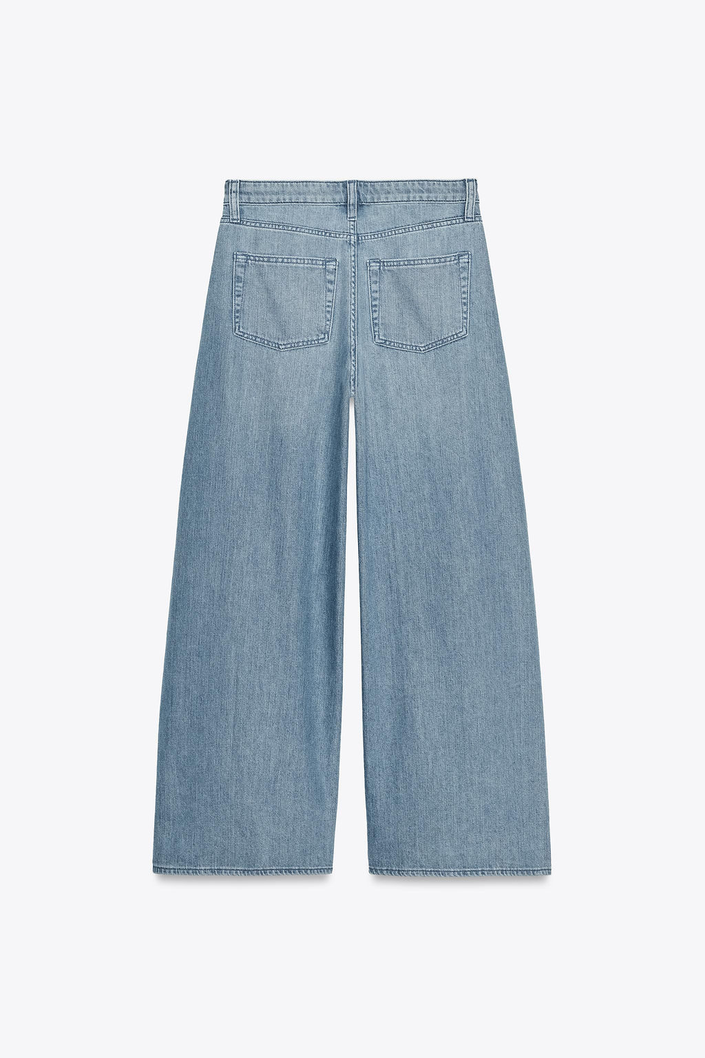 ZW COLLECTION HIGH-WAIST BAGGY JEANS - Zara фото 3