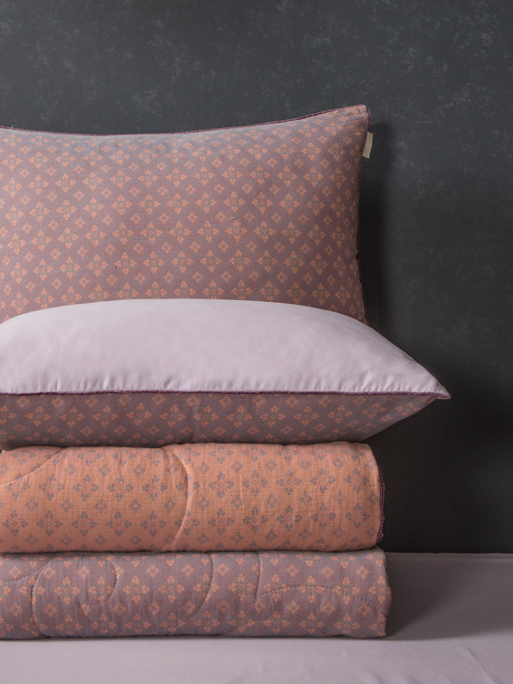 Комплект с одеялом Кемер (лаванда коралл)