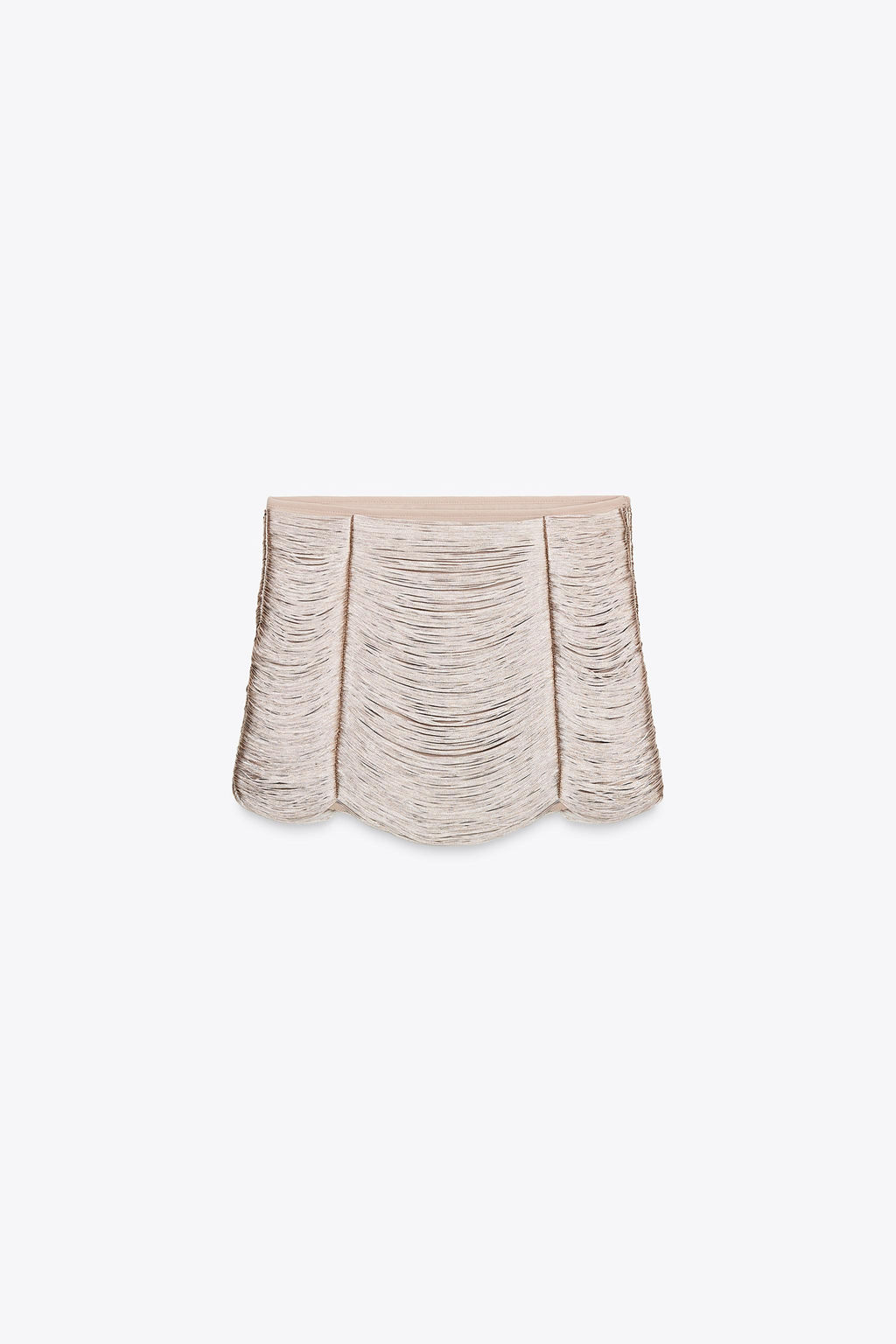 FRINGED MINI SKIRT - Zara фото 5