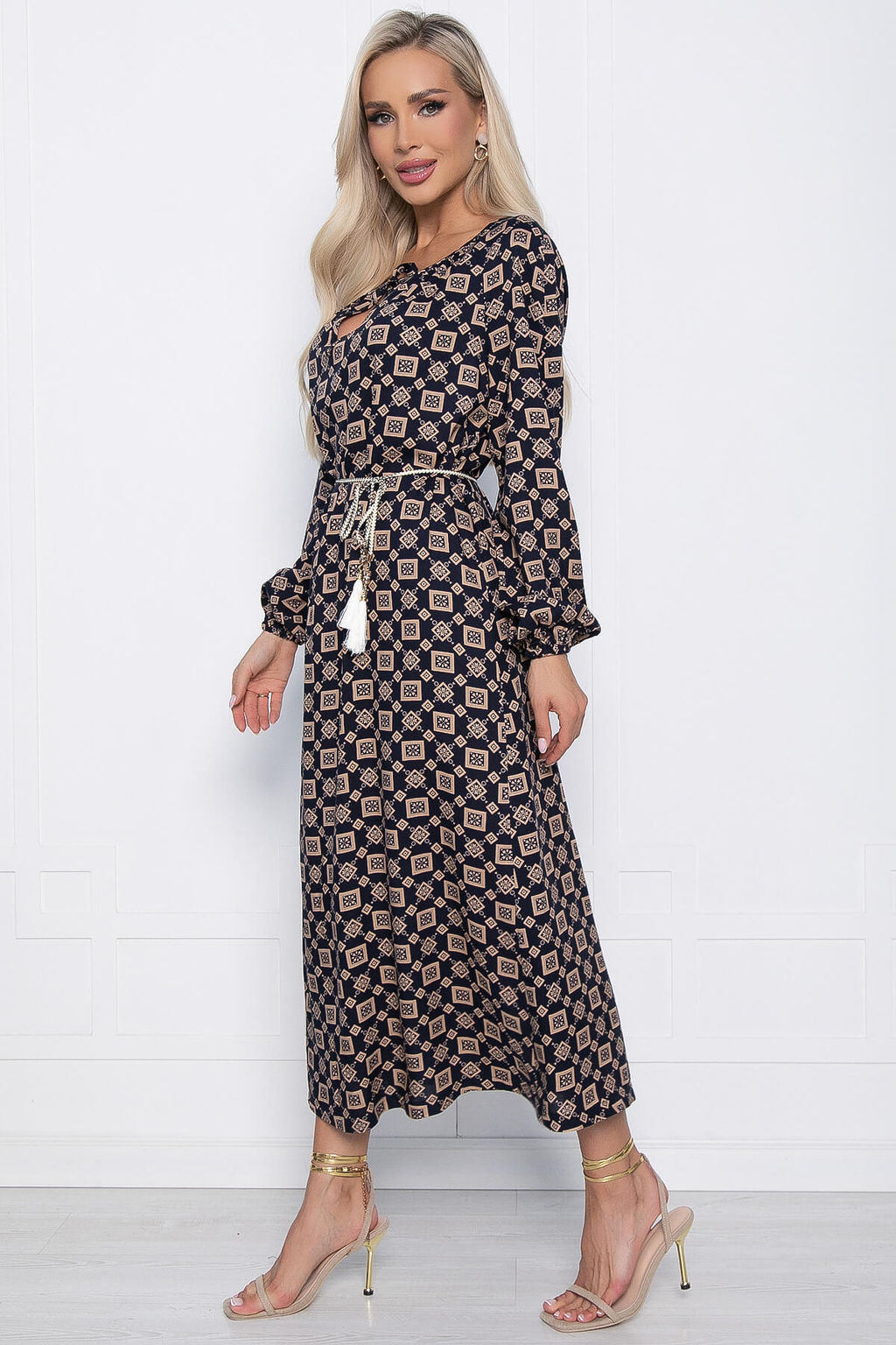 Платье Аура (темно- синее) П10913 - Lt collection фото 9