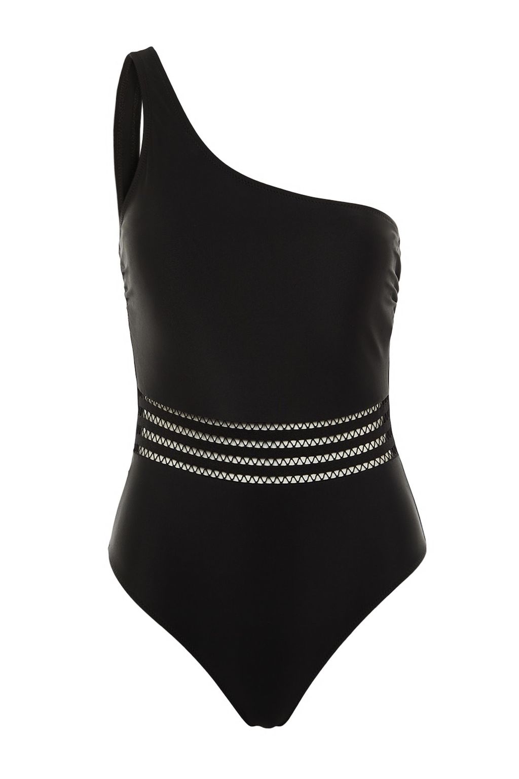 TRENDYOLMILLA Siyah Tek Omuz Serit Aksesuarl? Regular Mayo TBESS21MA0138  фото 6