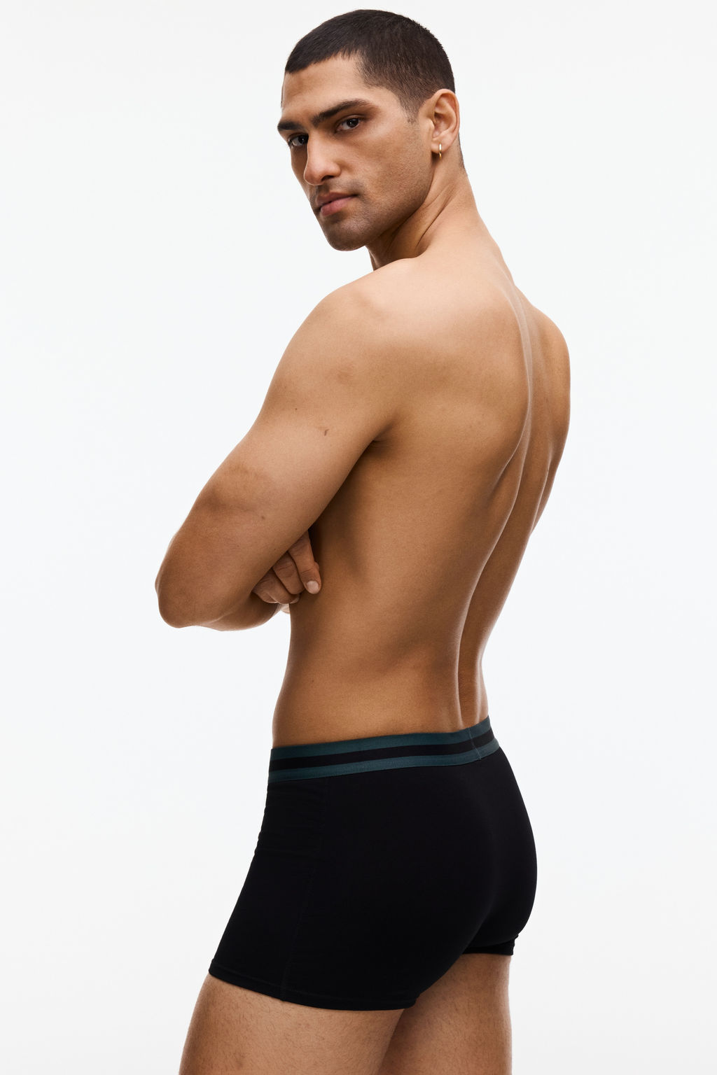 Pack de 10 calzoncillos trunk cortos de algod?n - H&m фото 3