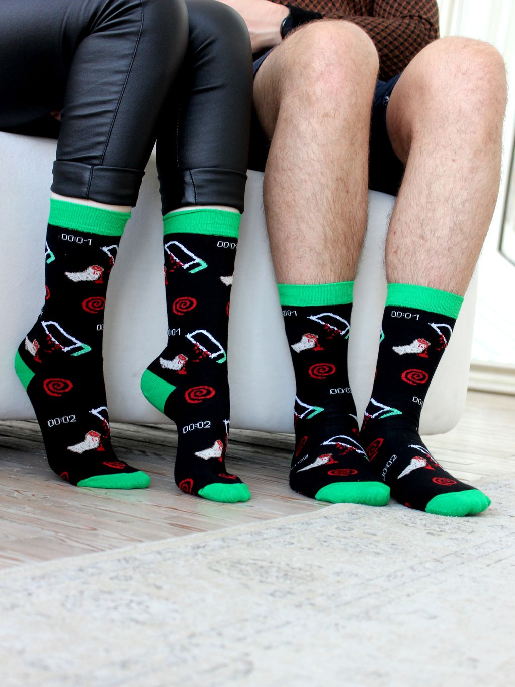 Носки р.35-40 Fear Пила - Krumpy фото 2