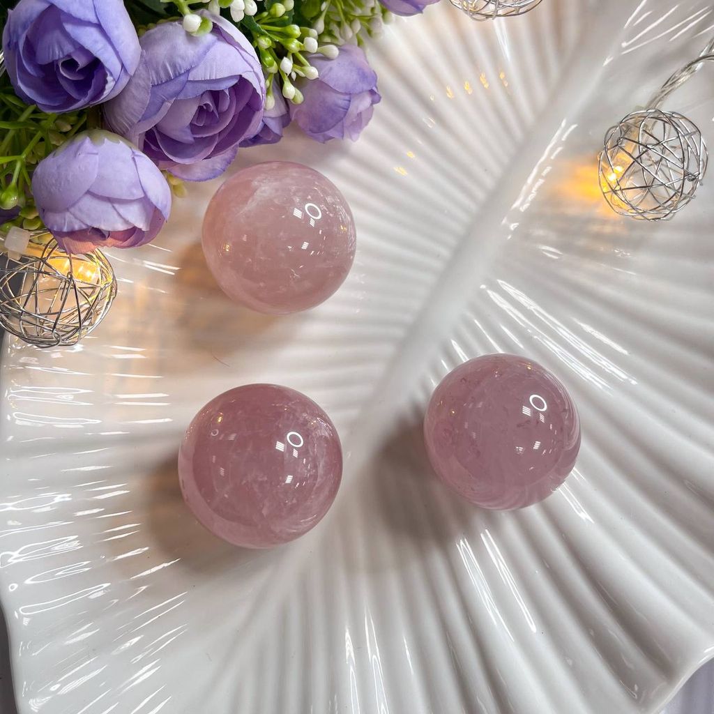 Шар из Розового кварца
