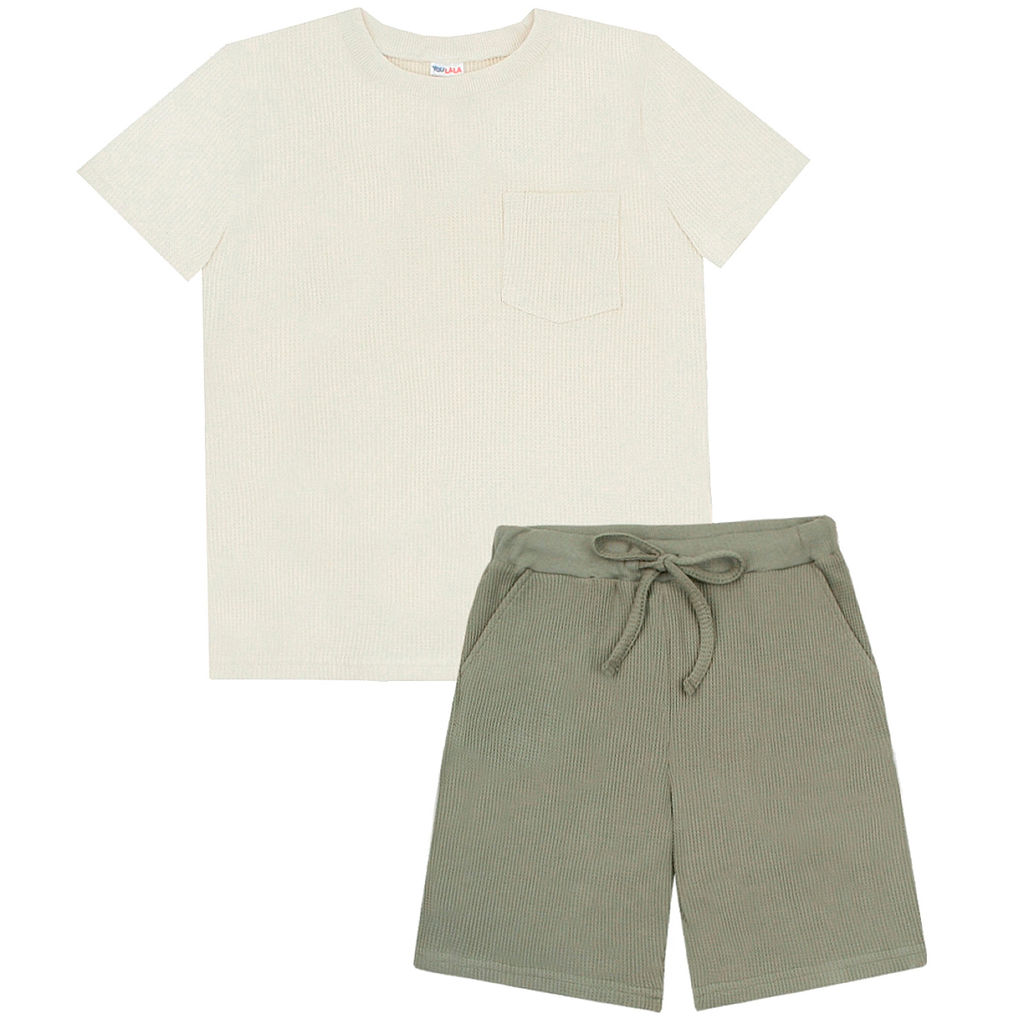 Комплект вафельный трикотаж 7886900103 - Youlala фото 7