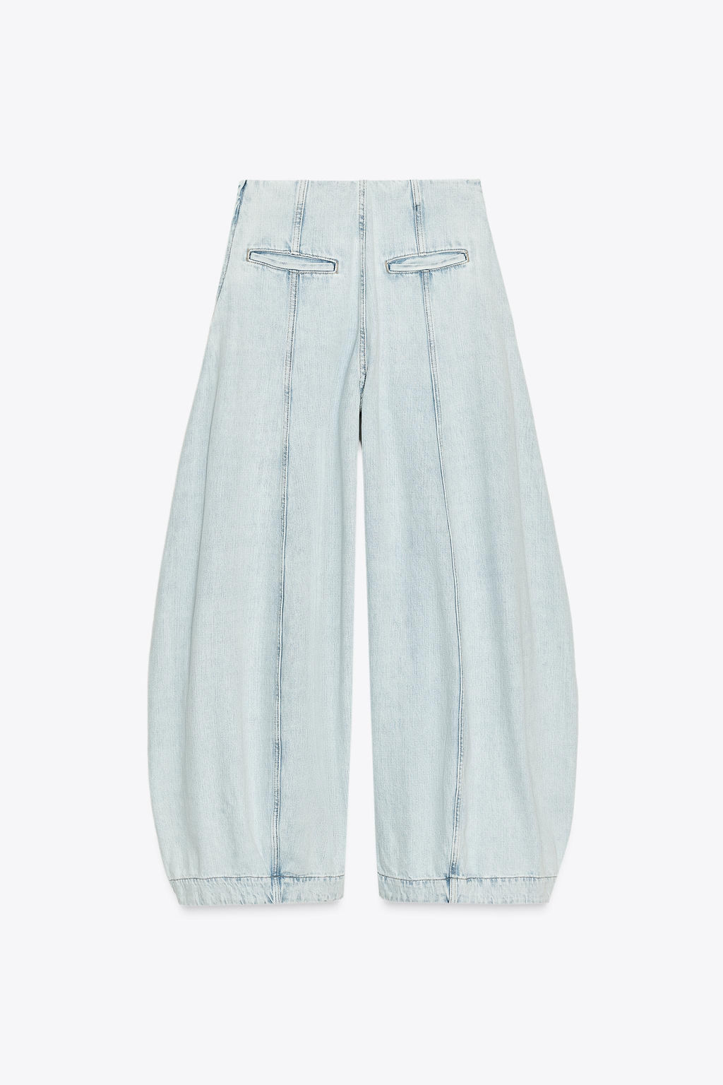 JEANS ZW COLLECTION HIGH-WAIST BALLOON - Zara фото 15