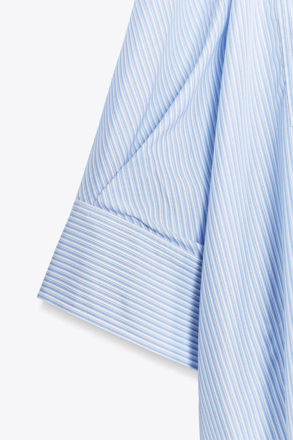 STRIPED SHIRT ZW COLLECTION - Zara фото 8