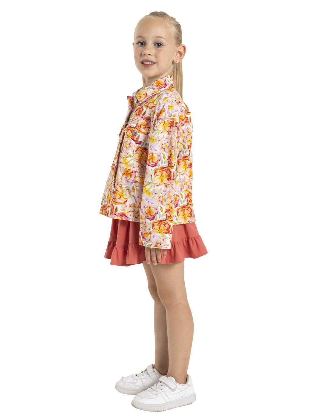 Куртка для девочки О56874 - Карамелли фото 9