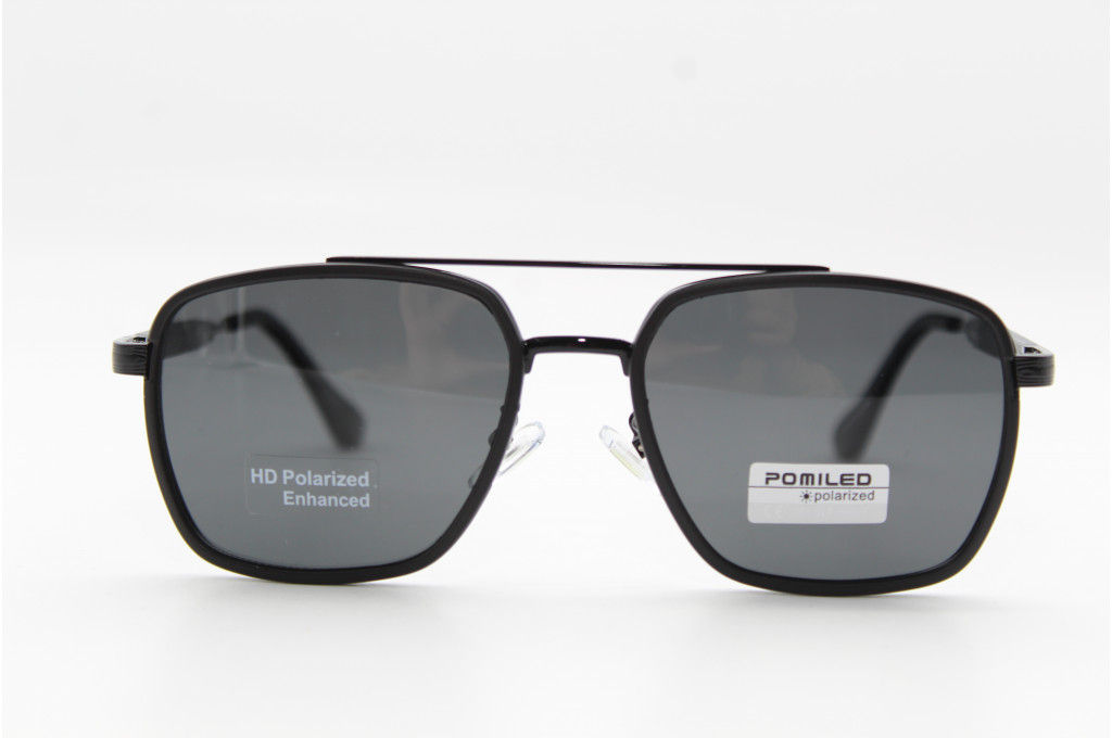 Солнцезащитные очки POMILED (Polarized) 08230 58-19-142 C9-08 мешочком