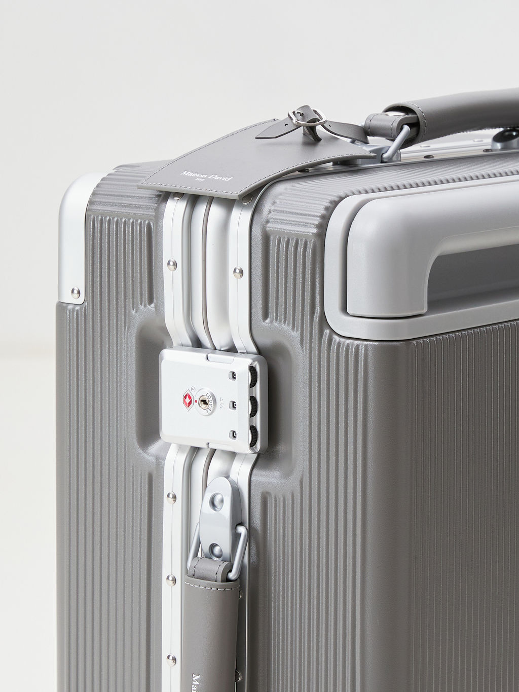 Чемодан MAISON DAVID Артикул 4197730, темно-серый  фото 4