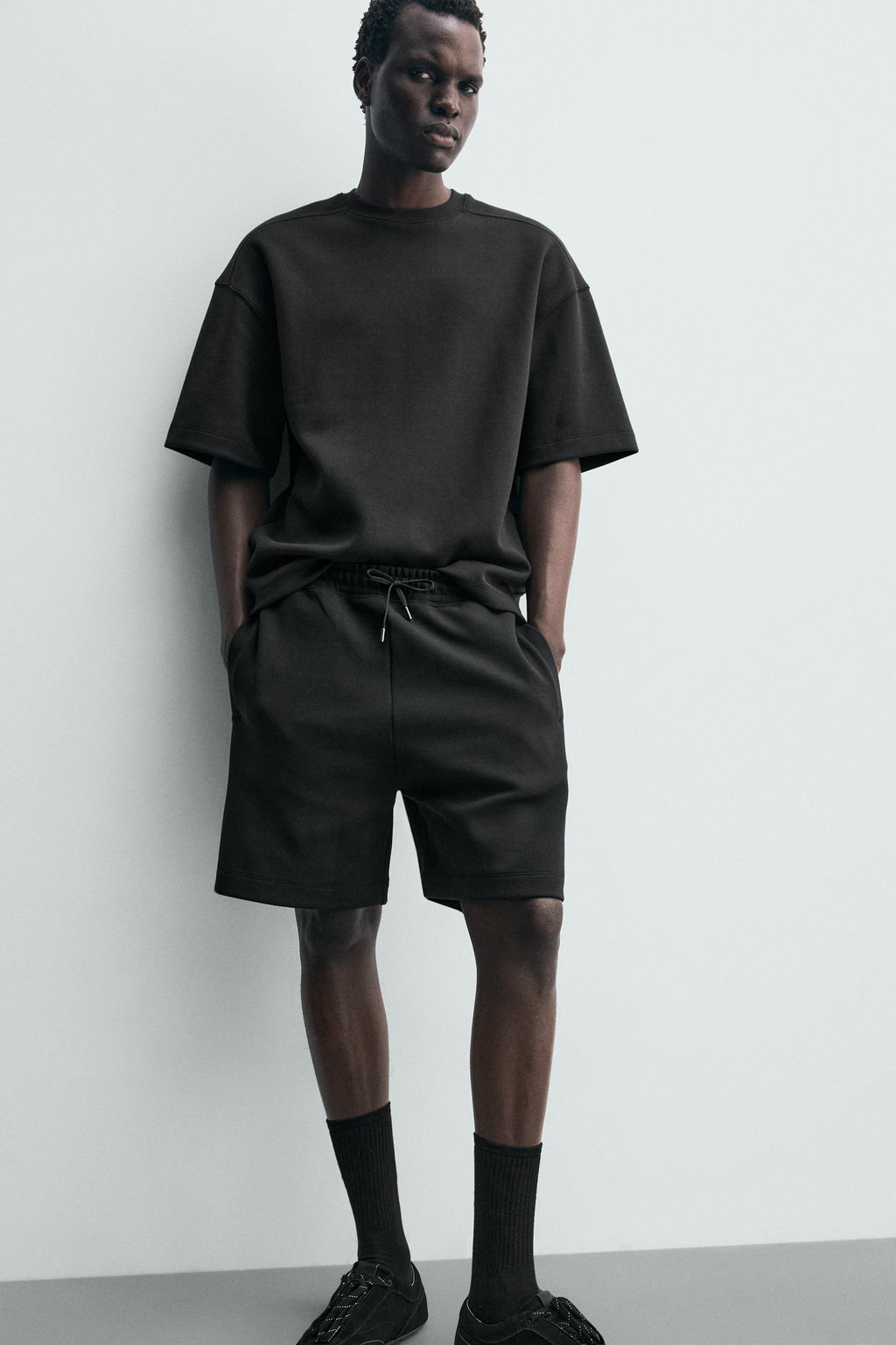 RELAXED FIT TECHNICAL JOGGER TROUSERS - Zara фото 14