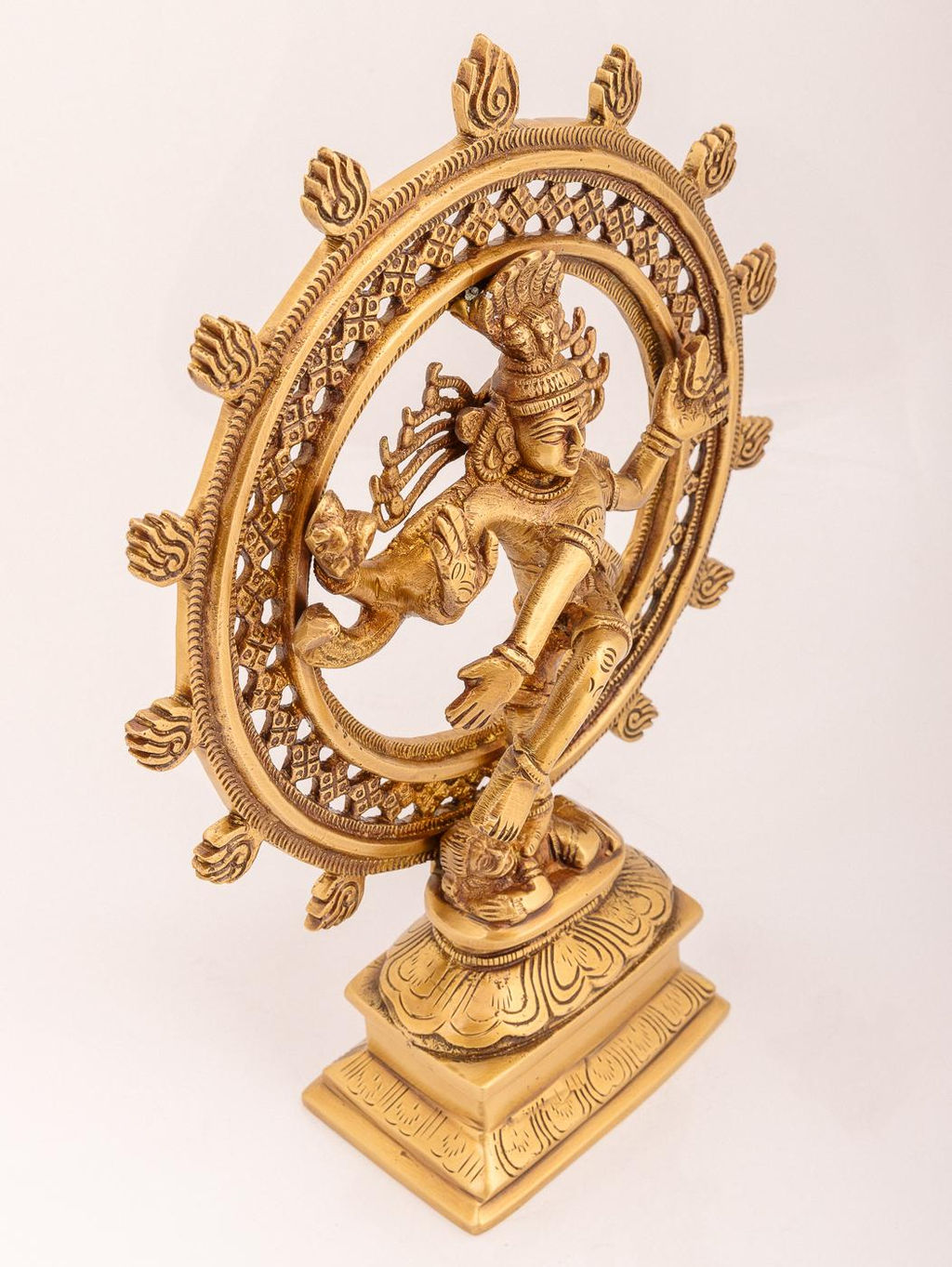 Статуэтка Натарадж 12 антик № Ст2733/12 - Ганг фото 2