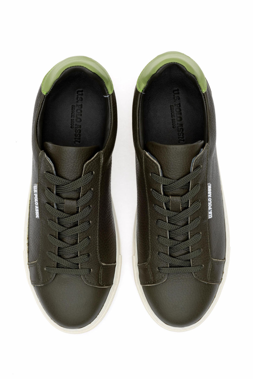 Мужская обувь цвета хаки Неожиданная скидка в корзине - U.s. polo assn фото 6