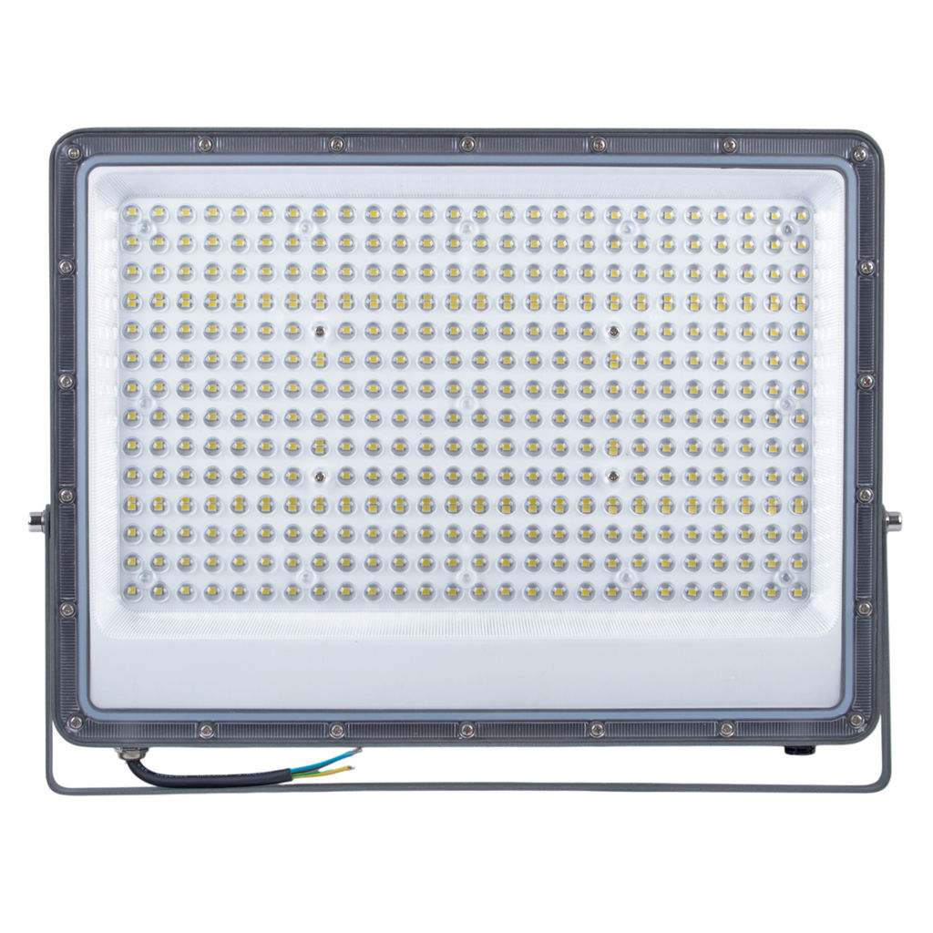 ULF-F52B-300W/6500K IP65 200-240V GREY Прожектор светодиодный. Дневной свет (6500K). Угол 60 градусов. Корпус серый. TM Uniel