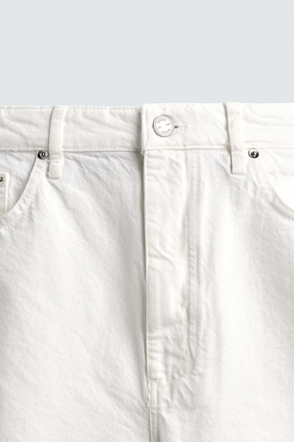 BERMUDA BAGGY FIT / Blanco