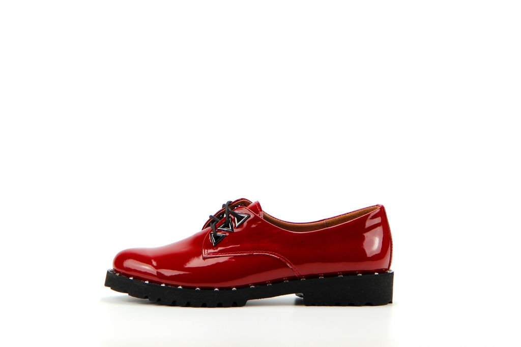 Туфли полуботинки 102.sigma/pyrbl.red-laq