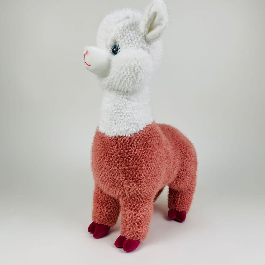 Мягкая игрушка Альпака меховая 45 см - Storyland фото 5