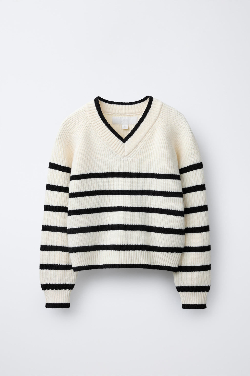 STRIPED KNIT SWEATER