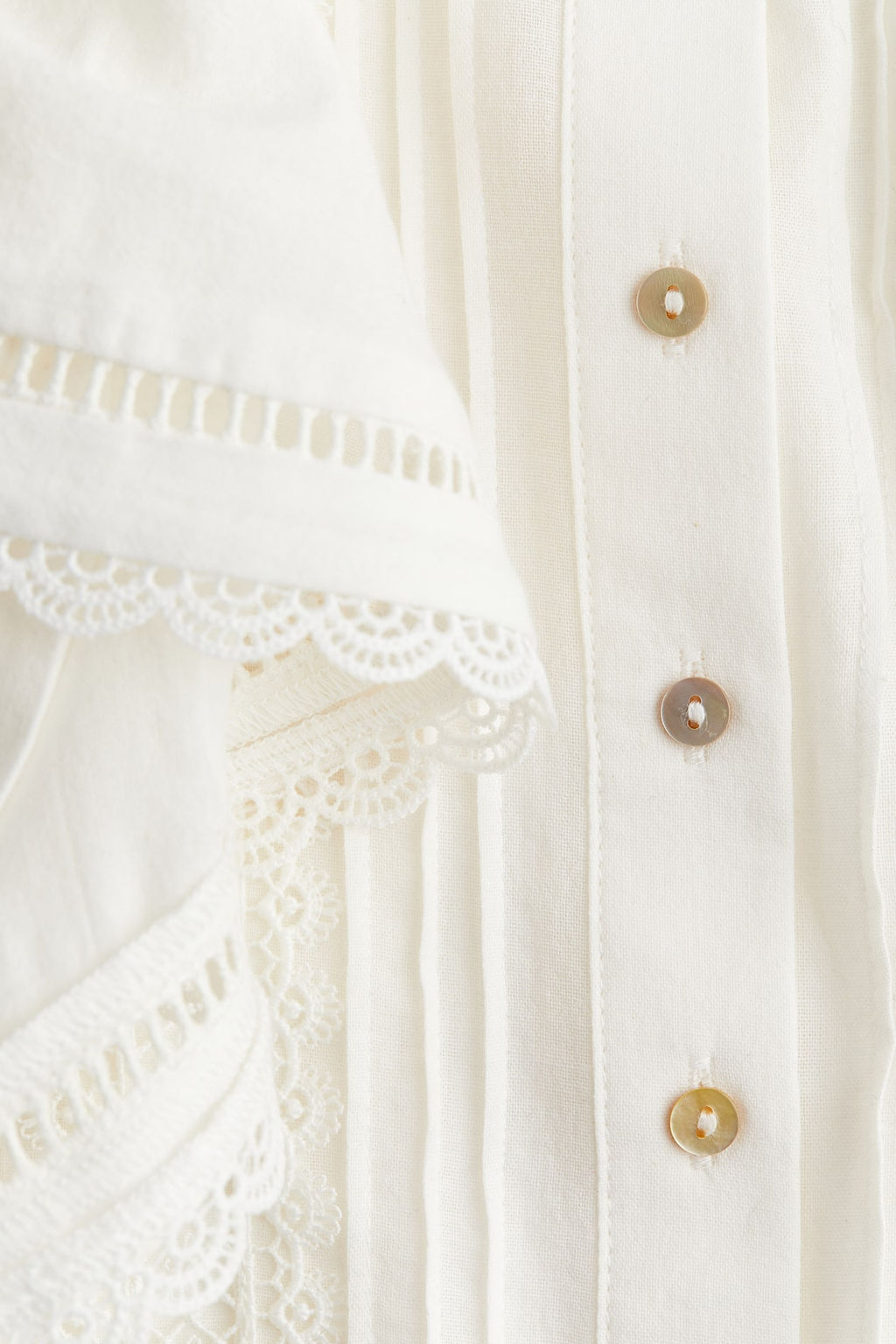 Vestido de algodon con jaretas - H&m фото 7