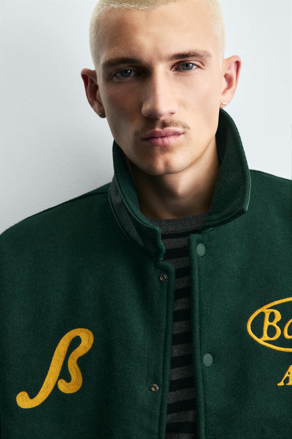 CONTRAST BOMBER JACKET - Zara фото 5