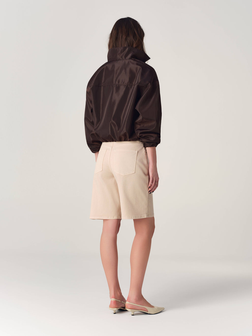 CONTE CON-885 Шорты джинсовые женские beige  фото 3