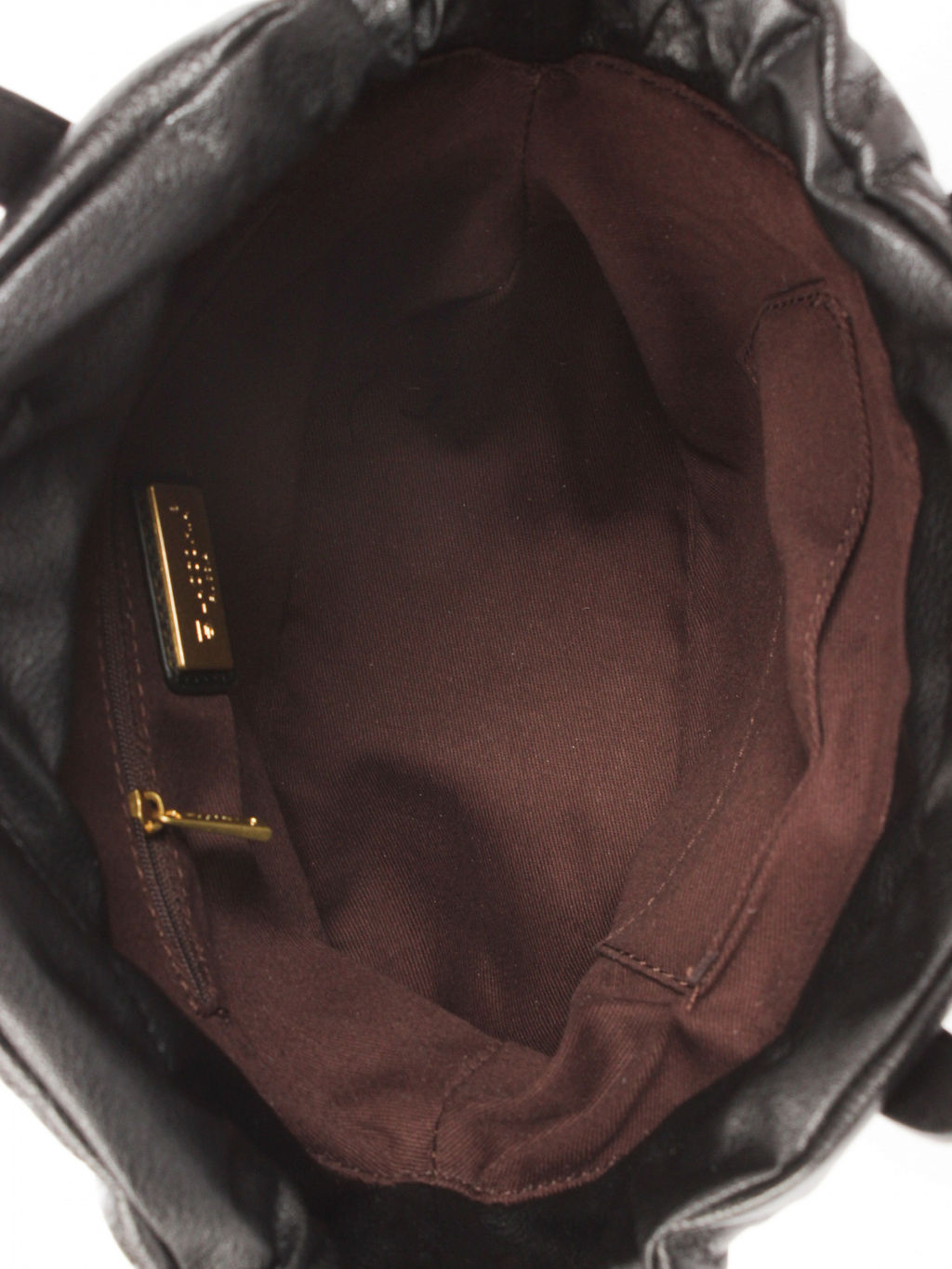 LACCOMA сумка АМ2420-черный натуральная кожа фото 4