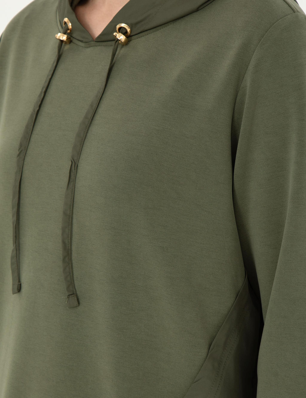 Haki Comfort Fit Modal Kuma_ Sweatshirt - Pierre cardin фото 7