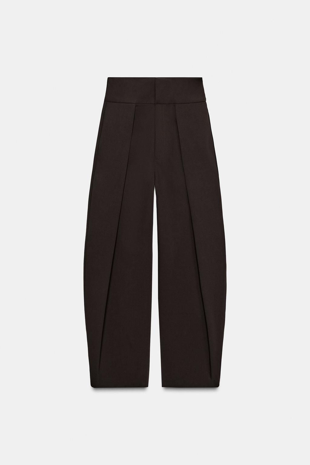 BALLOON PLEAT TROUSERS - Zara фото 11