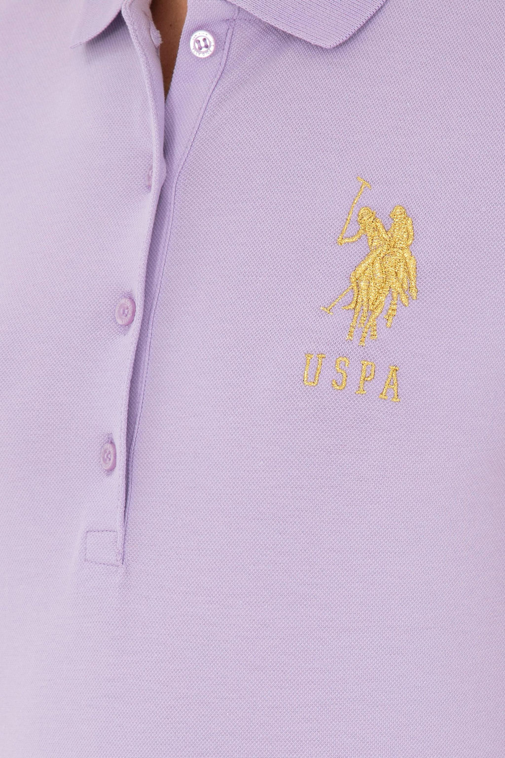 Женская сиреневая базовая футболка Неожиданная скидка в корзине - U.s. polo assn фото 7