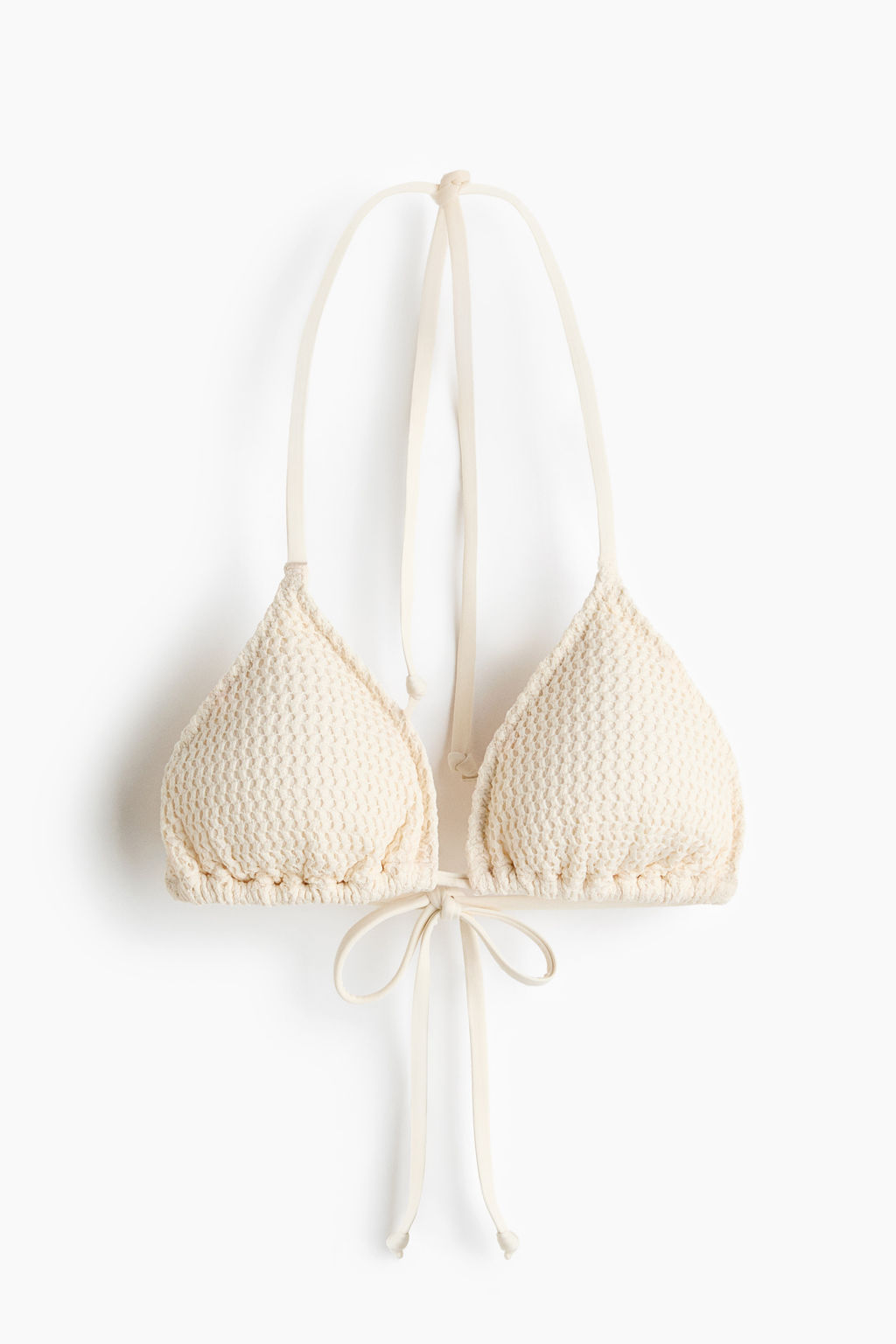 Top de bikini triangular con relleno - H&m фото 2