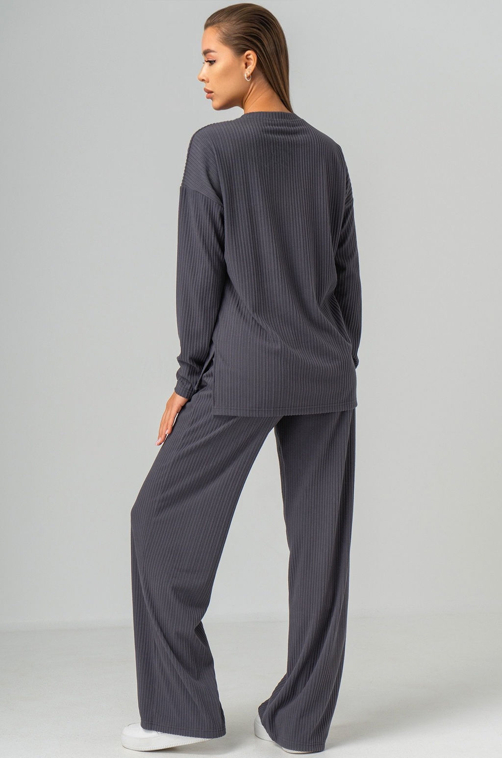 Женский костюм в рубчик-лапша Happyfox - Happy fox фото 8