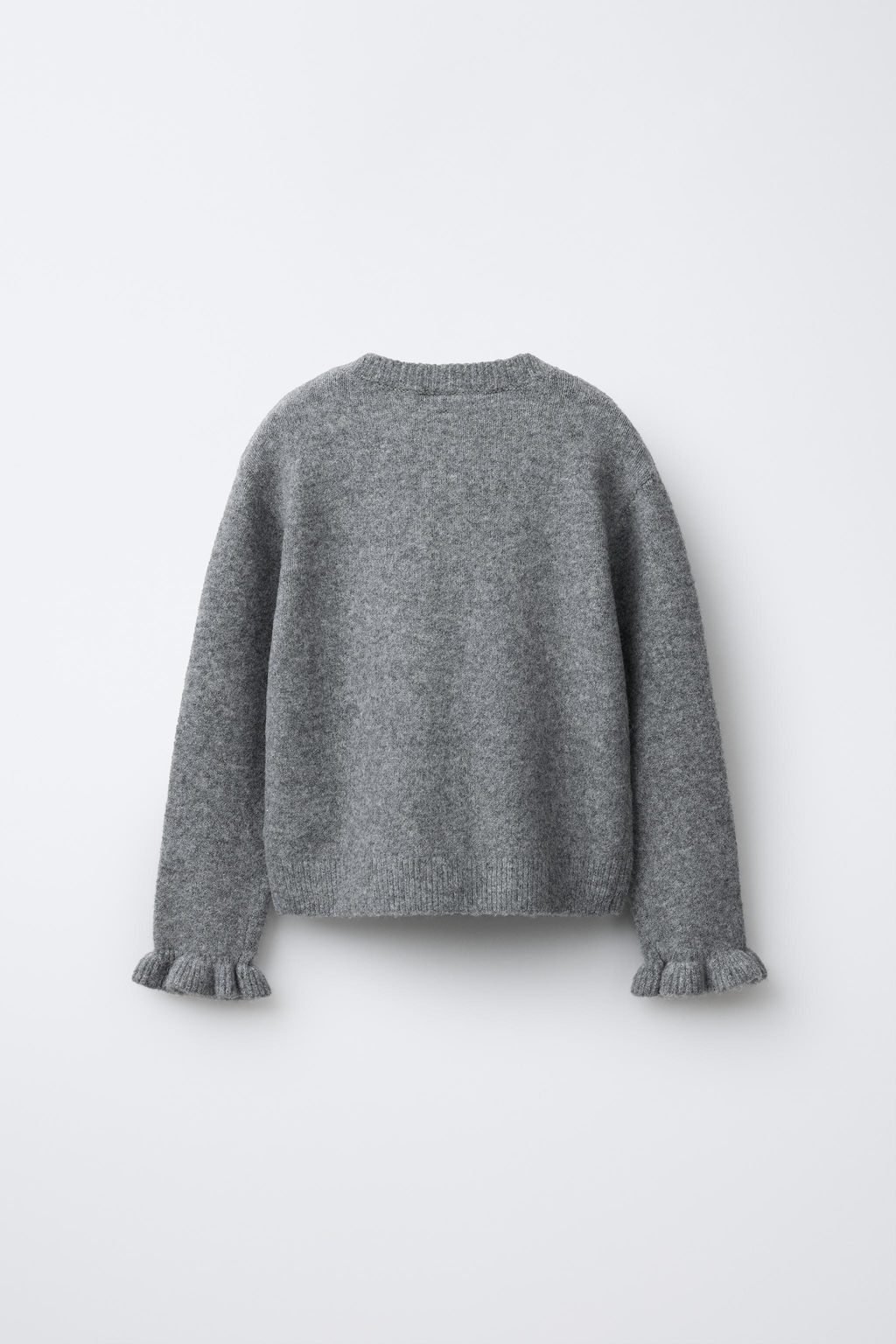 RUFFLE KNIT CARDIGAN WITH WOOL - Zara фото 2