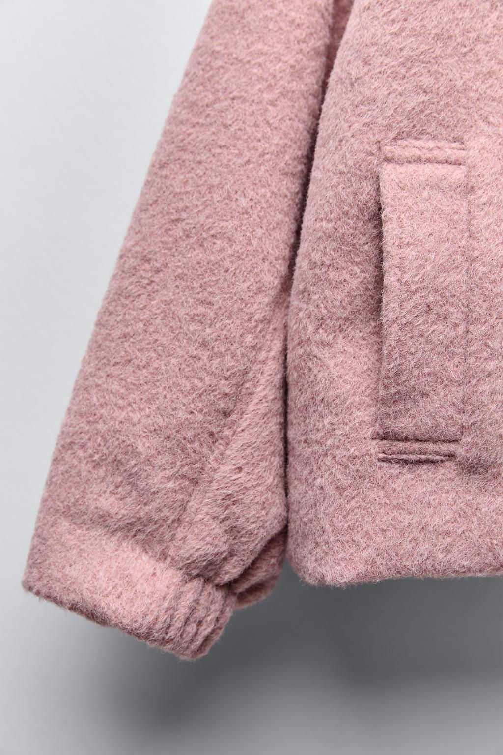 CLOTH BOMBER JACKET - Zara фото 5