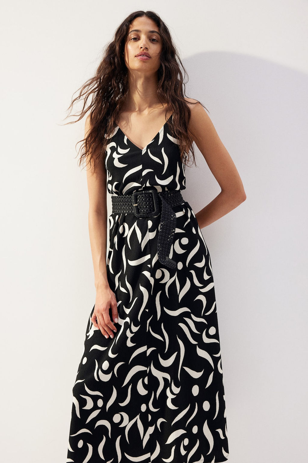 Maxivestido de punto con textura - H&m фото 2