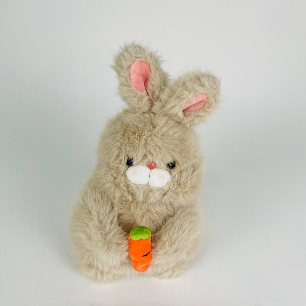 Мягкая игрушка Зайка с морковкой 25 см (арт. 3847/25) - Storyland фото 5
